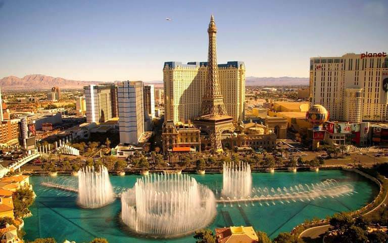 Las Vegas şehir konumu