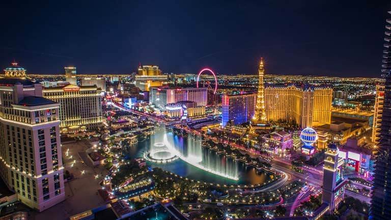 Las Vegas panoramik görünüm
